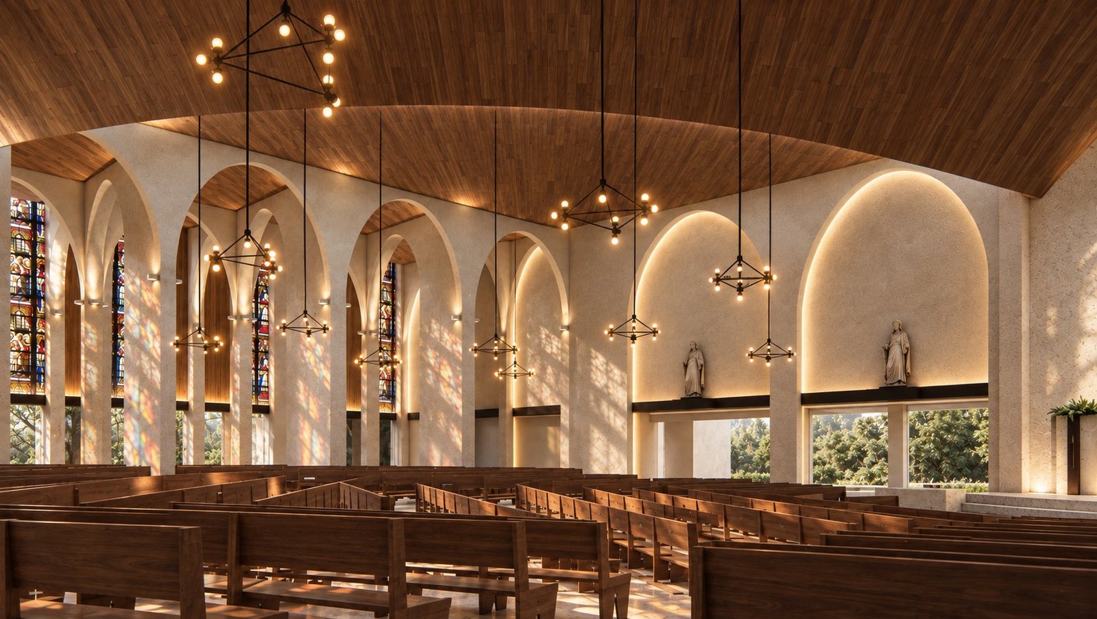 Catedral Cancún · MKD Studio, Marco Kancab Díaz · render 2